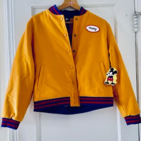 Disney X Forever 21 1 Anniversary Mickey Mouse Varsity Jacket - Picture 4 of 12